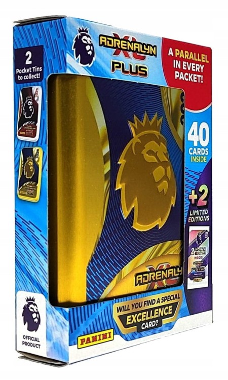 Mini puszka kolekcjonera Panini Premier League 2025 Adrenalyn XL plus