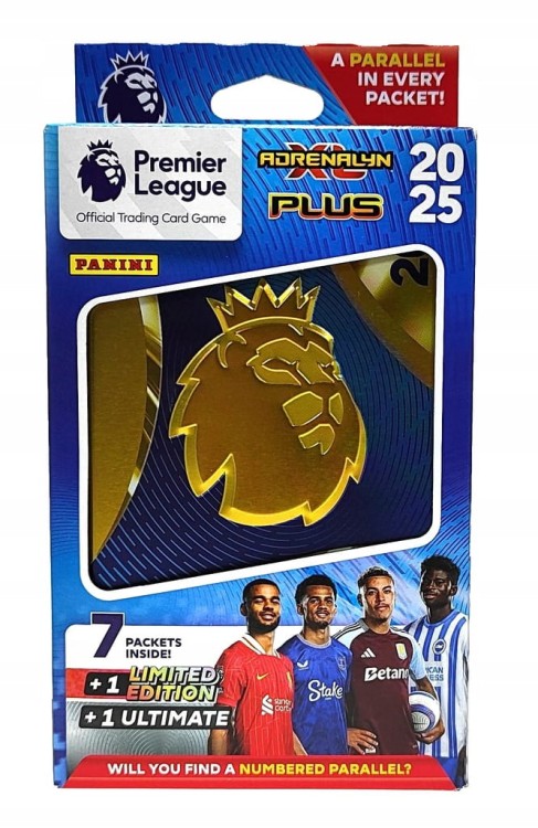 Puszka kolekcjonera Panini Premier League 2025 Adrenalyn XL plus