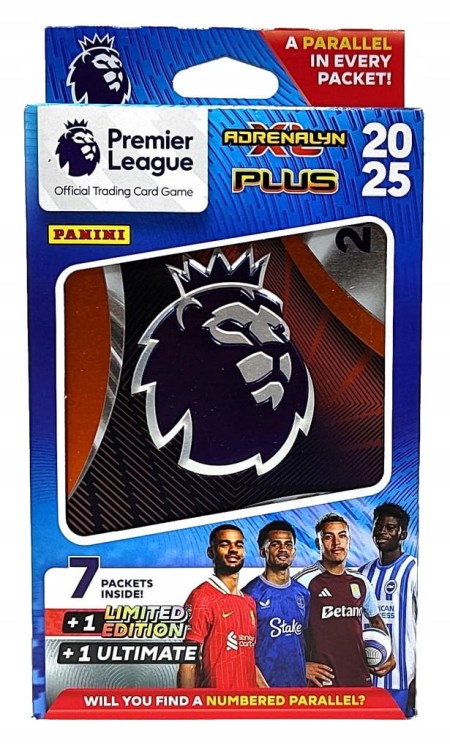 Puszka kolekcjonera Panini Premier League 2025 Adrenalyn XL plus