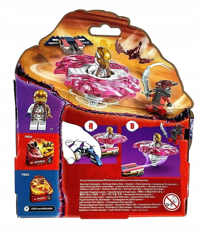 Lego Ninjago Smoczy spinner Spinjitzu Sory 71824