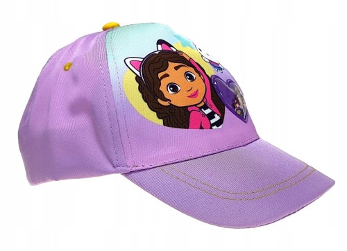 Czapka z daszkiem Koci domek Gabi- 52 cm