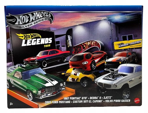 Hot Wheels Legends Samochody 1:64 6-pak