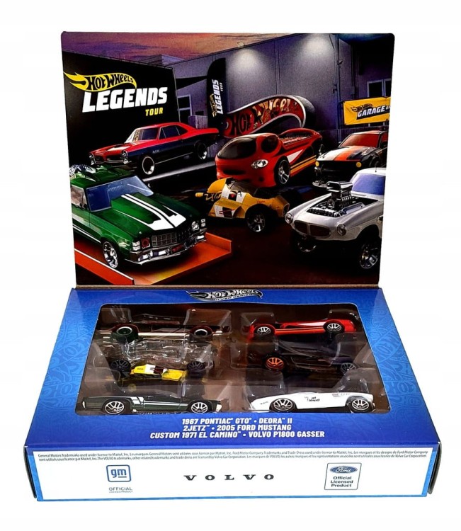 Hot Wheels Legends Samochody 1:64 6-pak