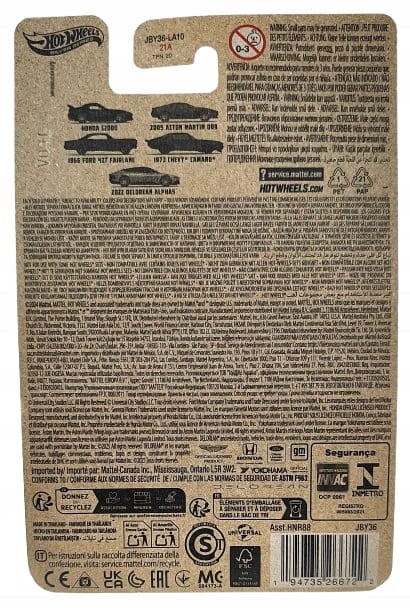 Hot Wheels Szybcy i wściekli 1966 Ford 427 Fairlane
