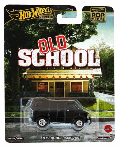 Hot Wheels Premium Pop culture - 1979 Dodge Ram Van. Old School