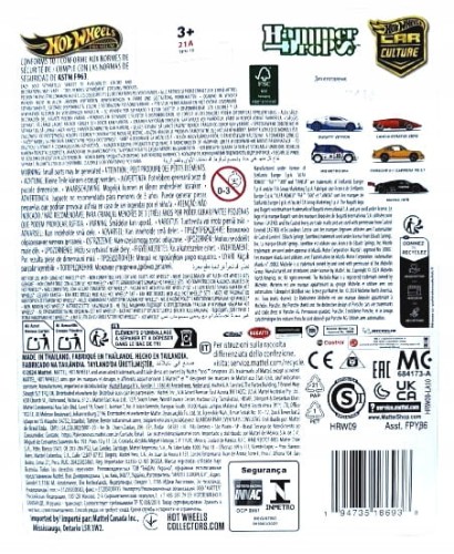 Hot Wheels Premium Car Culture - MG Metro 6R4