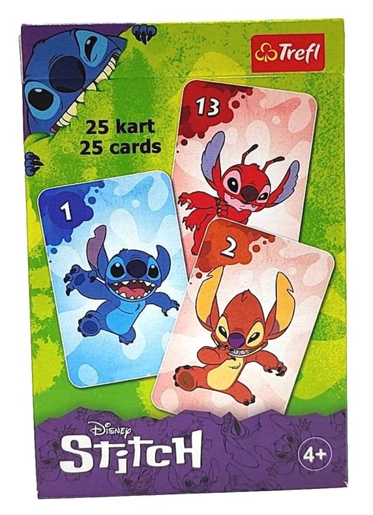 Karty Piotruś - Disney Stitch