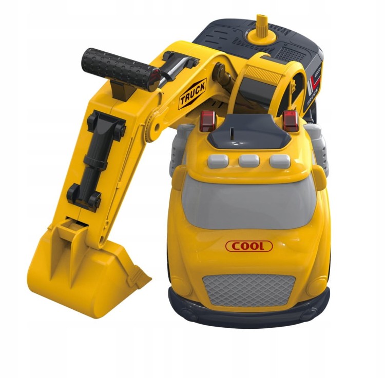 Woopie Ciężarówka budowlana z łyżką + dźwięk