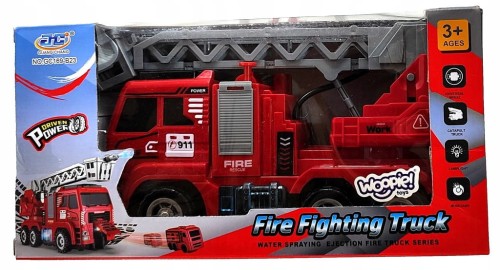 Woopie Interaktywny wóz strażacki z ruchomą drabiną