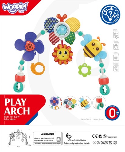 Woopie Baby Pałąk Łuk Zawieszka do Łóżeczka Wózka Fotelika