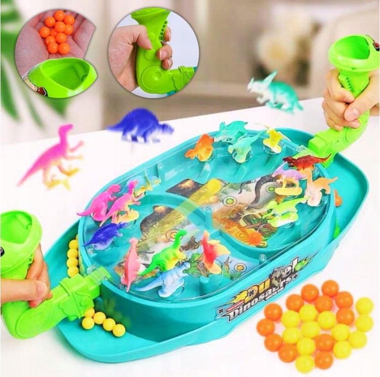 WOOPIE Bitwa Dinozaurów gra zręcznościowa strzelanka