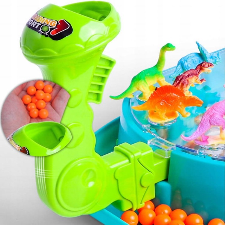 WOOPIE Bitwa Dinozaurów gra zręcznościowa strzelanka