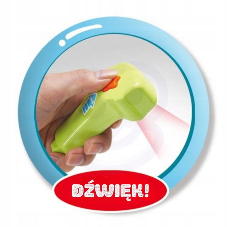 Woopie Kasa sklepowa z półką i akcesoriami.