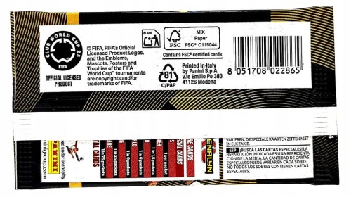 Saszetka z kartami FIFA Club World Cup 25 Adrenalyn XL Panini
