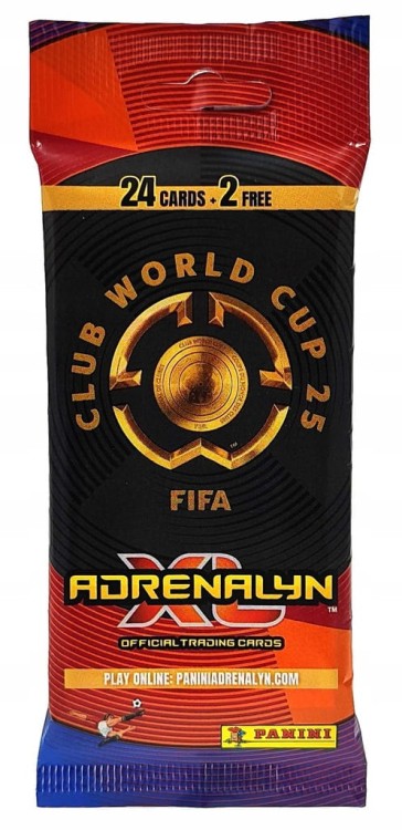 Saszetka Fatpack FIFA Club World Cup 25 Adrenalyn XL Panini