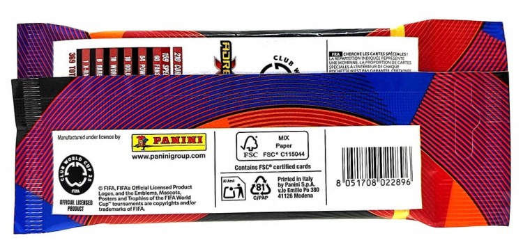 Saszetka Fatpack FIFA Club World Cup 25 Adrenalyn XL Panini