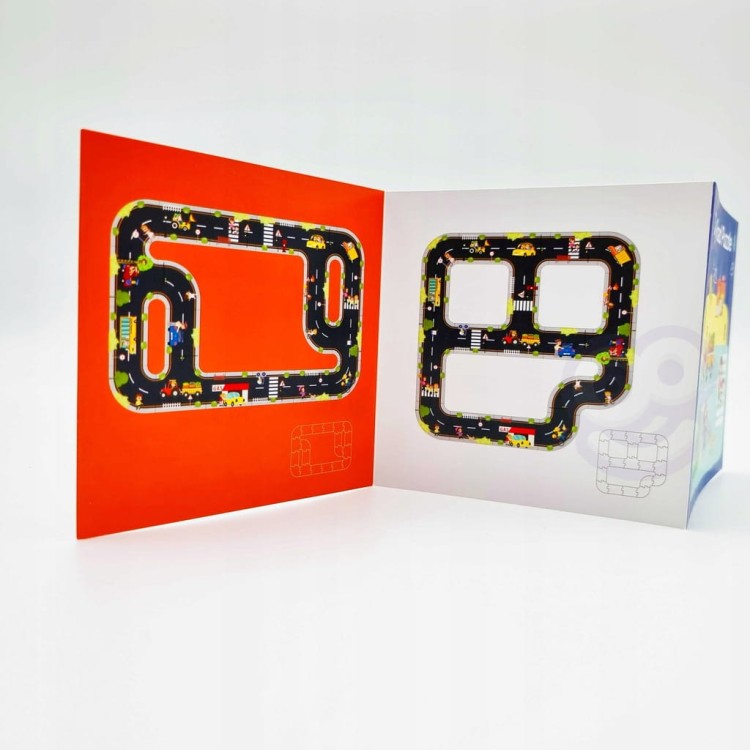 WOOPIE GREEN Makieta puzzle - Droga dla dzieci, autostrada