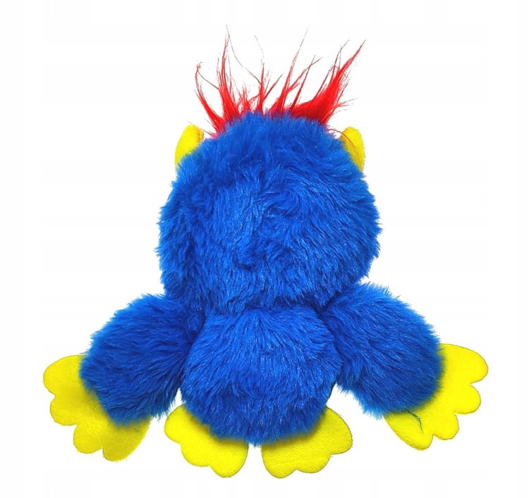 Zabawka dla psa z piszczałką - Niebieski potwór