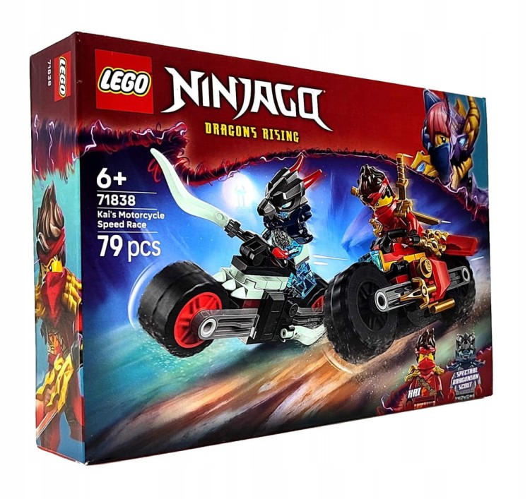 LEGO Ninjago Wyścig motocyklowy Kaia 71838