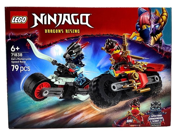 LEGO Ninjago Wyścig motocyklowy Kaia 71838