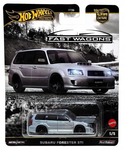 Hot Wheels Premium Fast Wagons - Subaru Forester STI