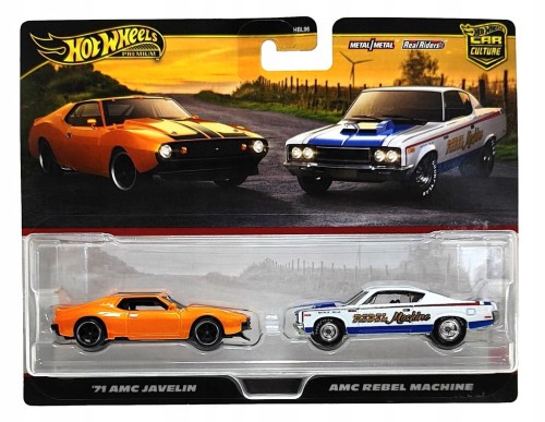 Hot Wheels Premium - '71 AMC Javelin, AMC Rebel Machine