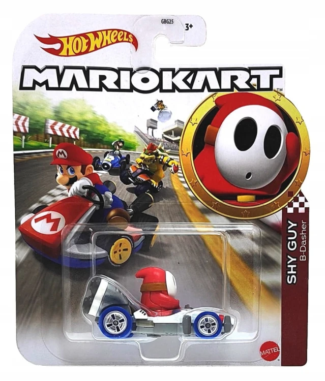 Hot Wheels Mario Kart - Shy Guy B-Dasher