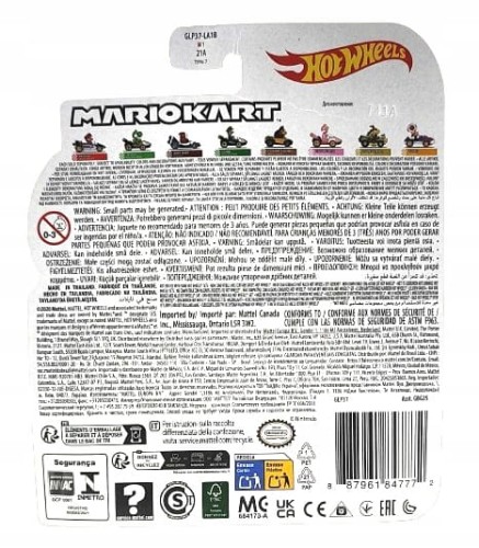 Hot Wheels Mario Kart - Luigi Standard Kart