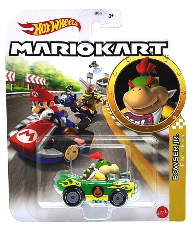 Hot Wheels Mario Kart - Bowser JR. Flame Flyer