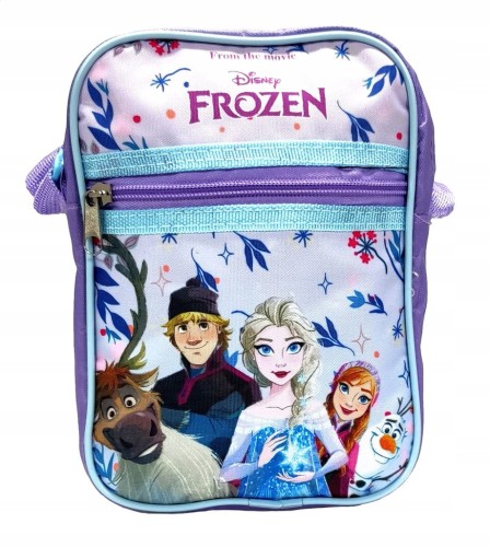 Fioletowa torba listonoszka Disney Kraina Lodu 20,5 x 15 cm