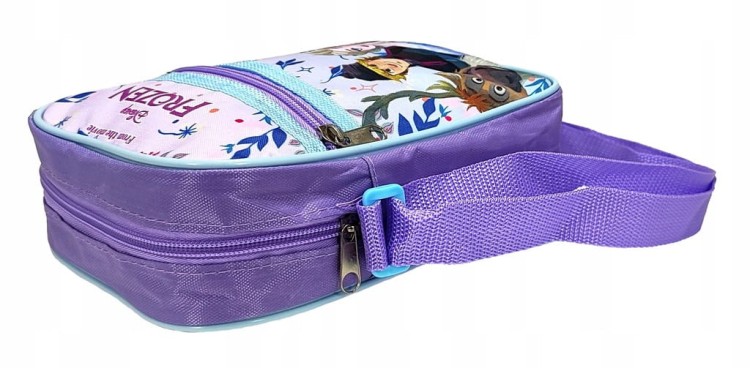 Fioletowa torba listonoszka Disney Kraina Lodu 20,5 x 15 cm
