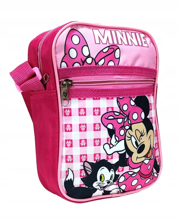 Różowa torba listonoszka Disney Myszka Minnie 20,5 x 15 cm
