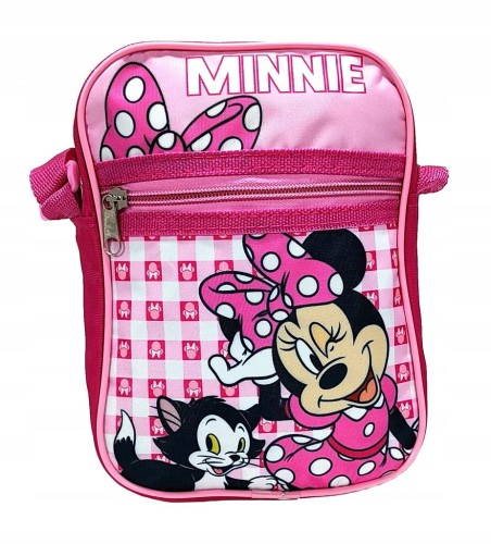 Różowa torba listonoszka Disney Myszka Minnie 20,5 x 15 cm