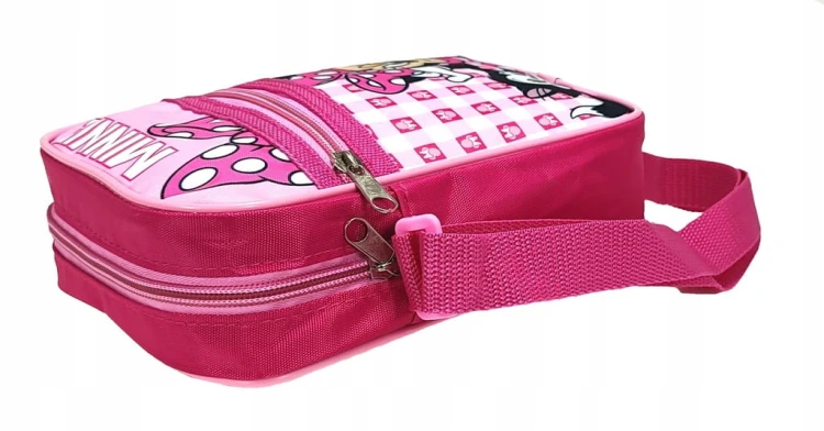 Różowa torba listonoszka Disney Myszka Minnie 20,5 x 15 cm