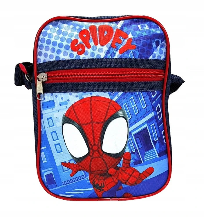 Niebieska torba listonoszka Marvel Spidey 20,5 x 15 cm