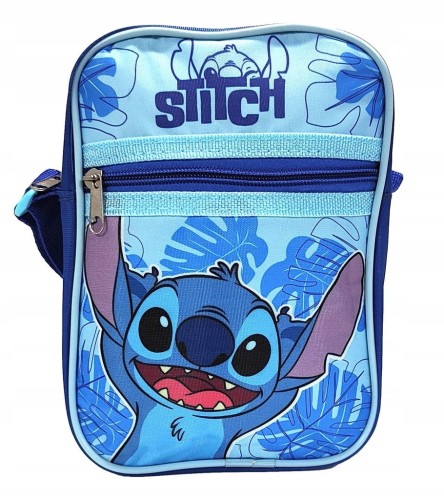 Niebieska torba listonoszka Disney Stitch 20,5 x 15 cm