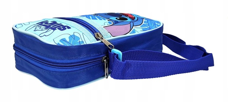 Niebieska torba listonoszka Disney Stitch 20,5 x 15 cm