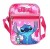 Różowa torba listonoszka Disney Stitch 20,5 x 15 cm