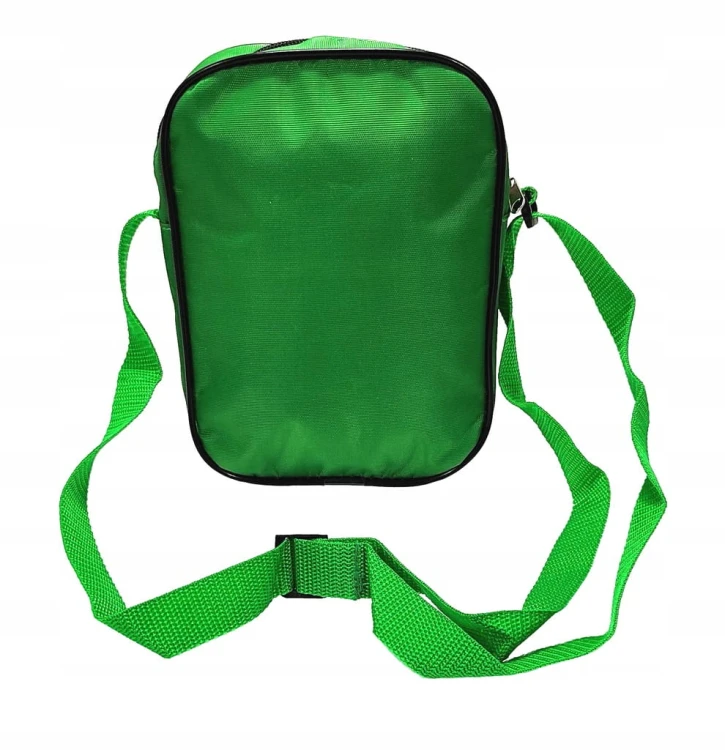 Zielona torba listonoszka Minecraft 20,5 x 15 cm