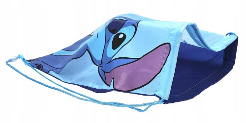 Niebieski worek, torba sportowa Disney Stitch 40 x 34 cm