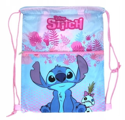 Worek, torba sportowa delux Disney Stitch 44 x 34 cm