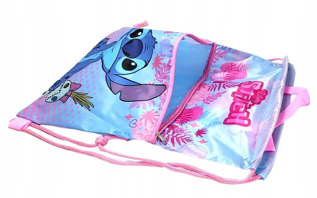 Worek, torba sportowa delux Disney Stitch 44 x 34 cm