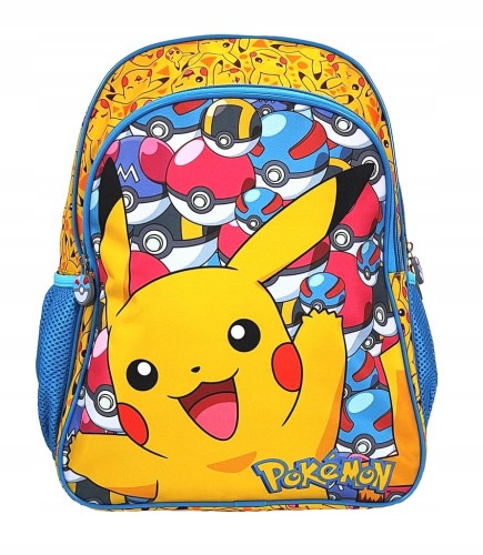 Duży plecak szkolny Pokémon Pikachu - 40 x 30 x16 cm