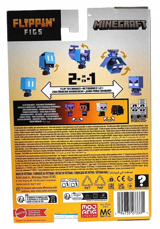 Figurka Minecraft Flippin' Figs - Magiczne Moby