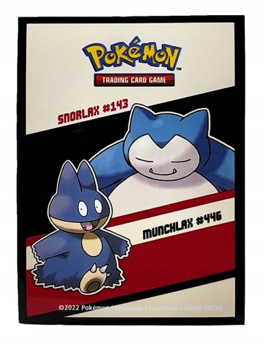 Koszulki na karty Ultra Pro: Pokémon Snorlax and Munchlax (65 szt.)