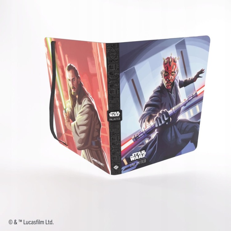 Album Gamegenic: Star Wars Unlimited 18-Pocket Darth Maul & Qui-Gon Jinn