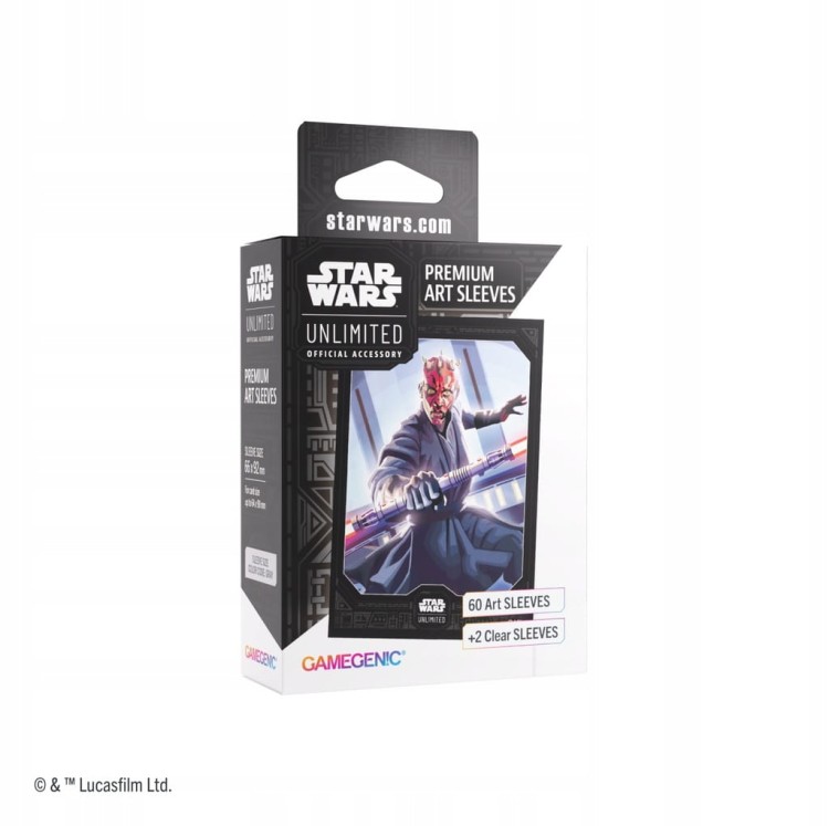 Koszulki na karty Gamegenic: Star Wars Unlimited - Darth Maul