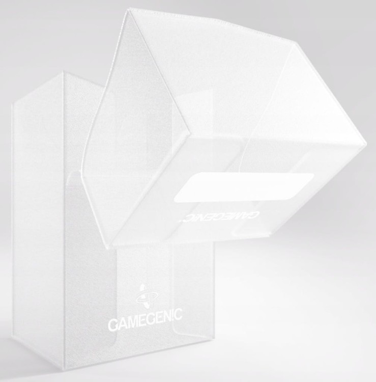 Pudełko na karty Gamegenic: Mini-American Card - 60+ Clear