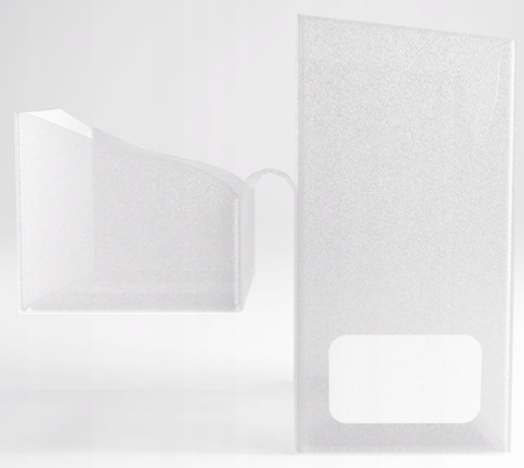 Pudełko na karty Gamegenic: Mini-American Card - 60+ Clear