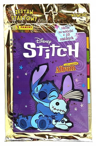 Zestaw startowy Panini Disney Stitch - Album na naklejki